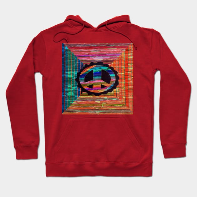 Psychedelic Peace Doodle Hoodie by ARTWORKandBEYOND